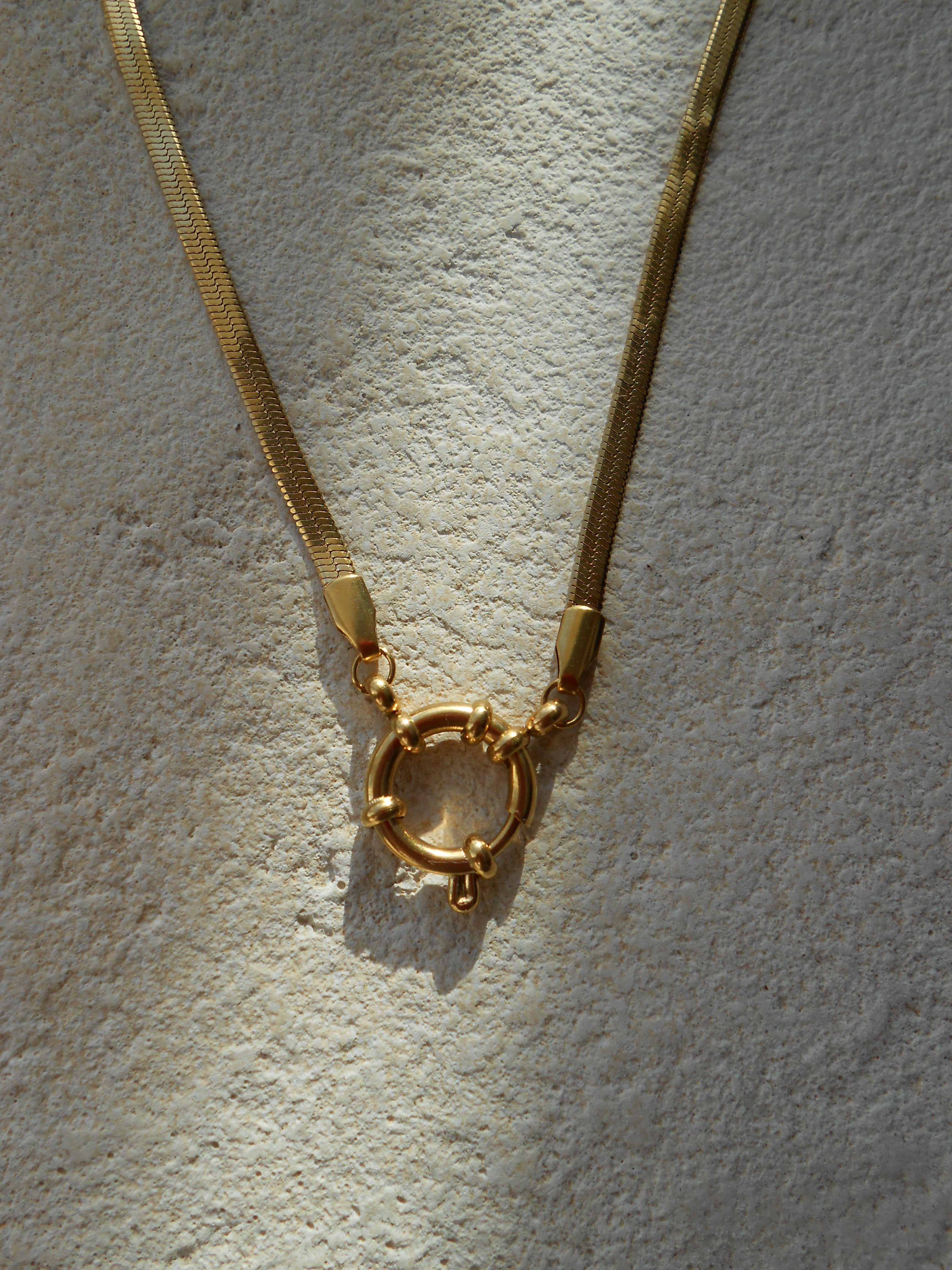 Collier serpent personnalisable