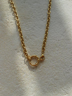 Collier chaîne à maillons en acier inoxydable et personnalisable