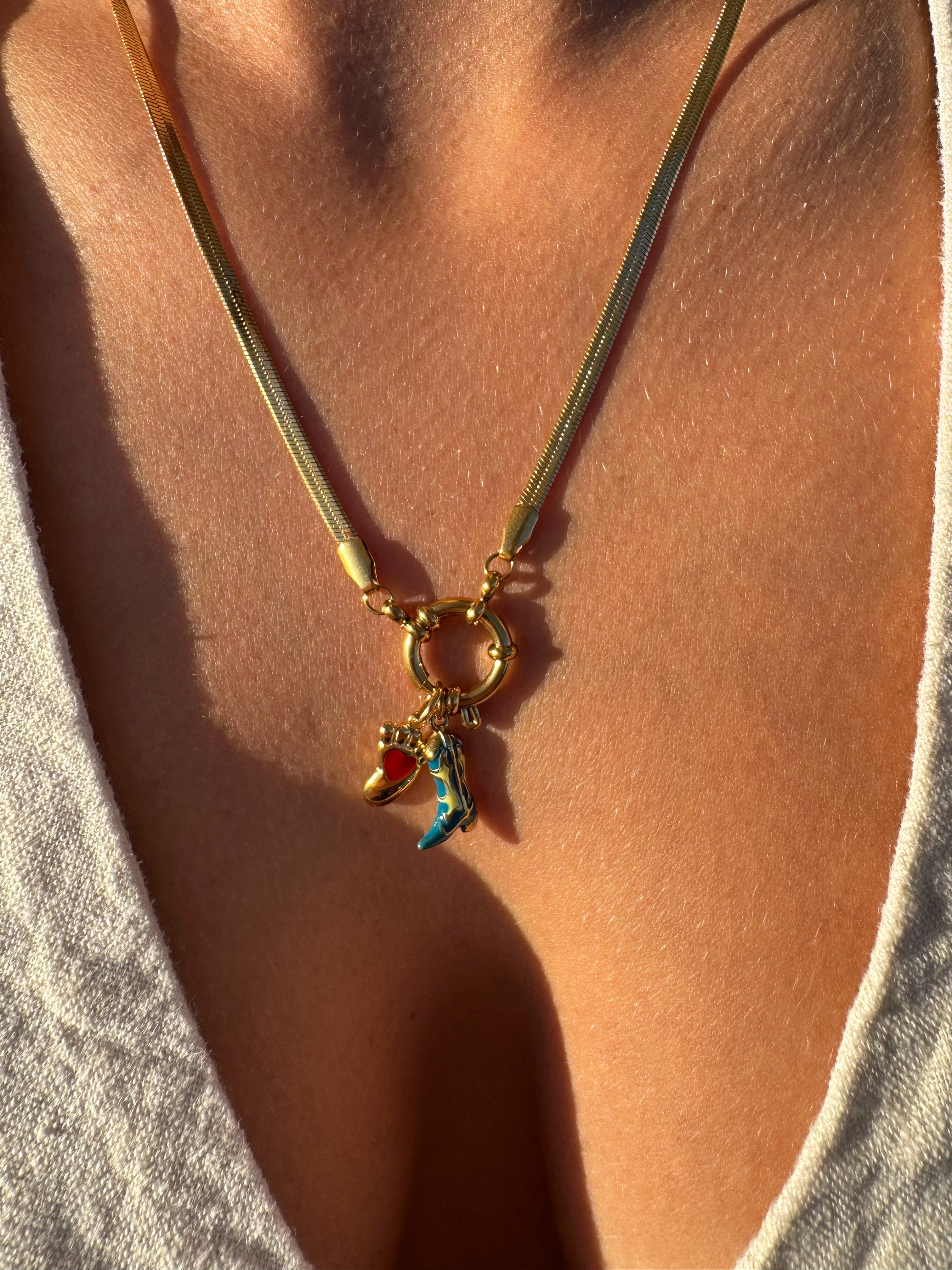 Collier serpent personnalisable