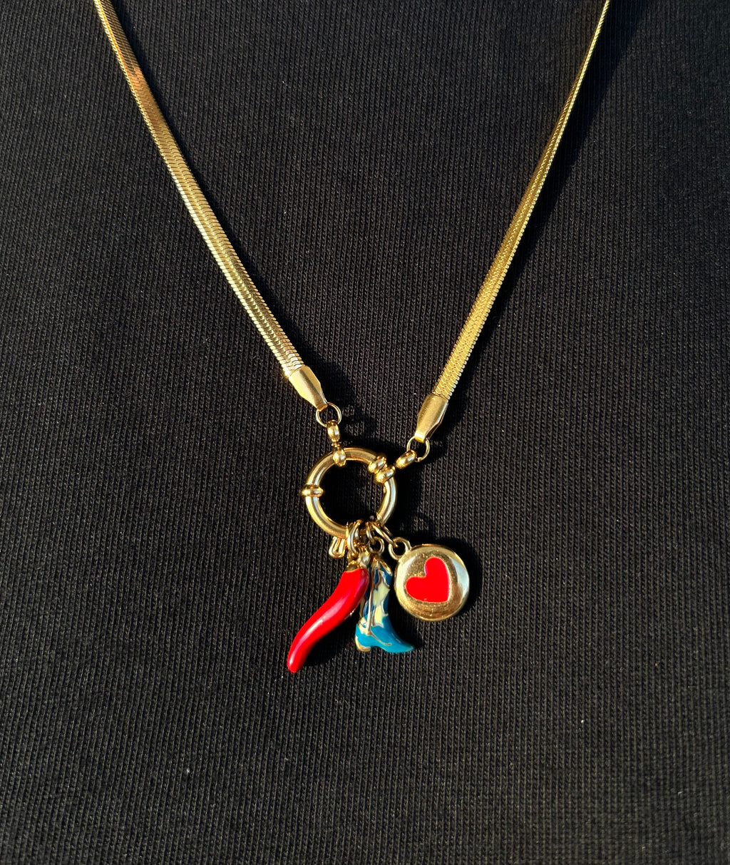 Collier serpent personnalisable