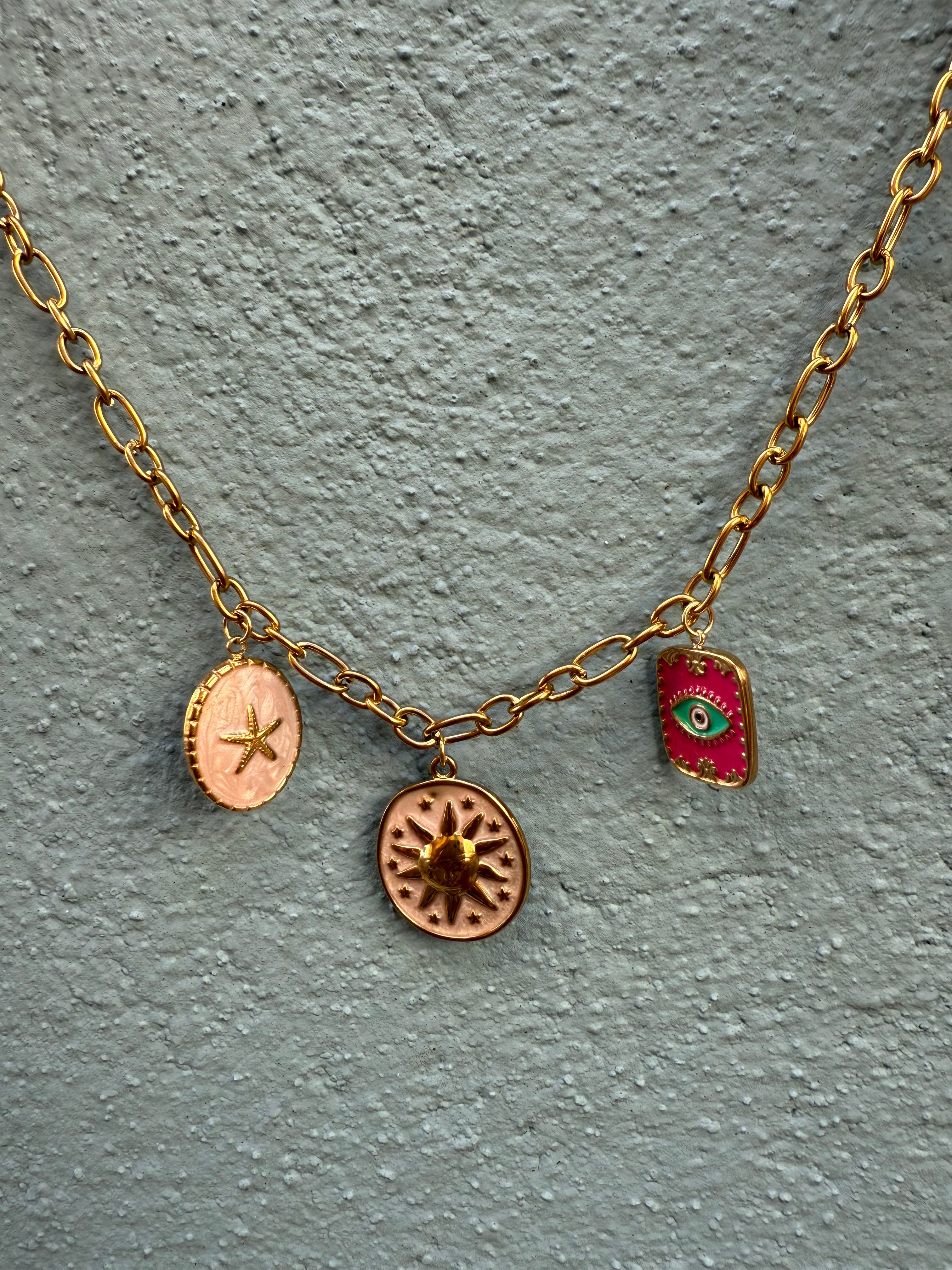 Collier chaîne fine à maillon ovale personnalisable