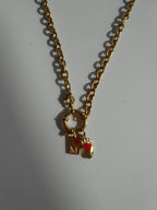 Collier chaîne à maillons en acier inoxydable et personnalisable